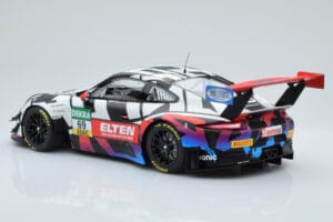 Porsche 911 GT3 R Iron Force by Ring Police #69 J. van Slooten / L. Luhr ADAC GT Masters 2018 Minichamps 1:18 153186969 Metal — zdjęcie 4 z 5