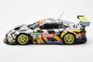 Porsche 911 991.2 GT3 R #69 Team Iron Force Racing Ring Police L. Luhr / M. Holzer ADAC GT Masters 2019 Minichamps 1:18 15319 — zdjęcie 3 z 6