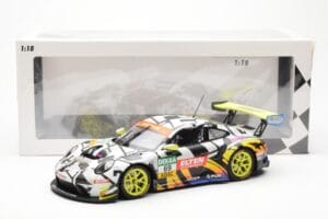 Porsche 911 991.2 GT3 R #69 Team Iron Force Racing Ring Police L. Luhr / M. Holzer ADAC GT Masters 2019 Minichamps 1:18 15319 — zdjęcie 6 z 6