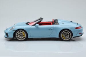 Porsche 911 991.2 Speedster Meissen Niebieski GT Spirit 1:18 GT408 Żywica — zdjęcie 3 z 6