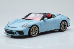 Porsche 911 991.2 Speedster Meissen Niebieski GT Spirit 1:18 GT408 Żywica