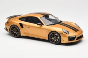 Porsche 911 991.2 Turbo S Exclusive Złoty GT Spirit 1:18 GT444 Żywica — zdjęcie 4 z 6
