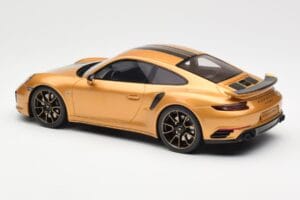 Porsche 911 991.2 Turbo S Exclusive Złoty GT Spirit 1:18 GT444 Żywica — zdjęcie 5 z 6