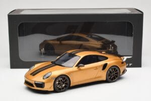 Porsche 911 991.2 Turbo S Exclusive Złoty GT Spirit 1:18 GT444 Żywica — zdjęcie 6 z 6
