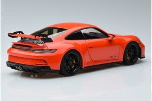 Porsche 911 992 GT3 Pomarańczowy Norev 1:18 187300 Metal — zdjęcie 3 z 7