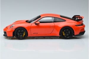 Porsche 911 992 GT3 Pomarańczowy Norev 1:18 187300 Metal — zdjęcie 4 z 7