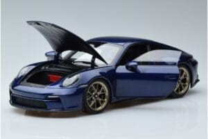 Porsche 911 992 GT3 Touring Package Niebieski Metalik Norev 1:18 187302 Metal — zdjęcie 2 z 7