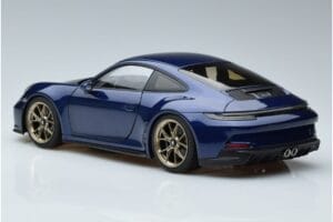 Porsche 911 992 GT3 Touring Package Niebieski Metalik Norev 1:18 187302 Metal — zdjęcie 6 z 7