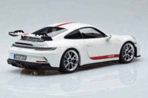 Porsche 911 992 GT3 Biały Norev 1:18 187306 Metal — zdjęcie 3 z 7