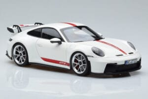 Porsche 911 992 GT3 Biały Norev 1:18 187306 Metal — zdjęcie 5 z 7