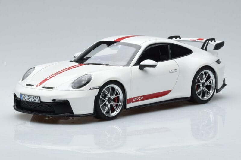 Porsche 911 992 GT3 Biały Norev 1:18 187306 Metal