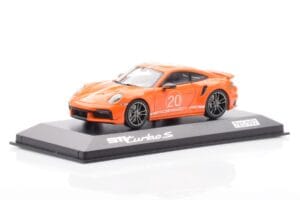 Porsche 911 992 Turbo S Gulf Pomarańczowy Minichamps 1:43 WAP0209060N002 Metal — zdjęcie 2 z 4