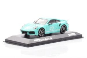 Porsche 911 992 Turbo S Mint Zielony Minichamps 1:43 WAP0209070N003 Metal — zdjęcie 2 z 4