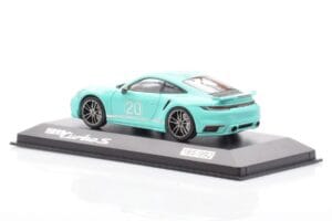 Porsche 911 992 Turbo S Mint Zielony Minichamps 1:43 WAP0209070N003 Metal — zdjęcie 3 z 4