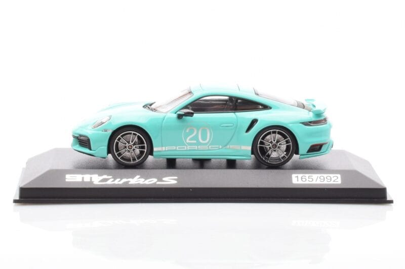 Porsche 911 992 Turbo S Mint Zielony Minichamps 1:43 WAP0209070N003 Metal