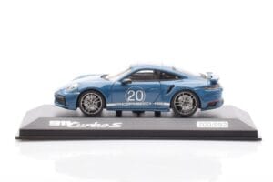 Porsche 911 992 Turbo S Oslo Niebieski Minichamps 1:43 WAP0209050N001 Metal