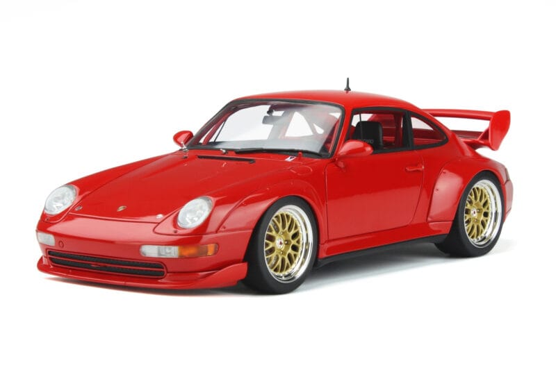 Porsche 911 993 Carrera 3.8 RSR Czerwony GT Spirit 1:18 GT366 Żywica