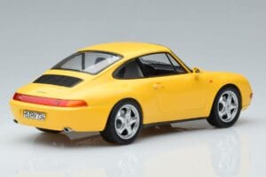 Porsche 911 993 Carrera Żółty Norev 1:18 187596 Metal — zdjęcie 2 z 6