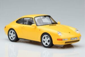 Porsche 911 993 Carrera Żółty Norev 1:18 187596 Metal — zdjęcie 4 z 6