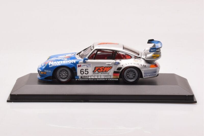 Porsche 911 993 GT2 #65 Roock Racing 24 Hours of Le Mans 1998 Minichamps 1:43 430986765 Metal