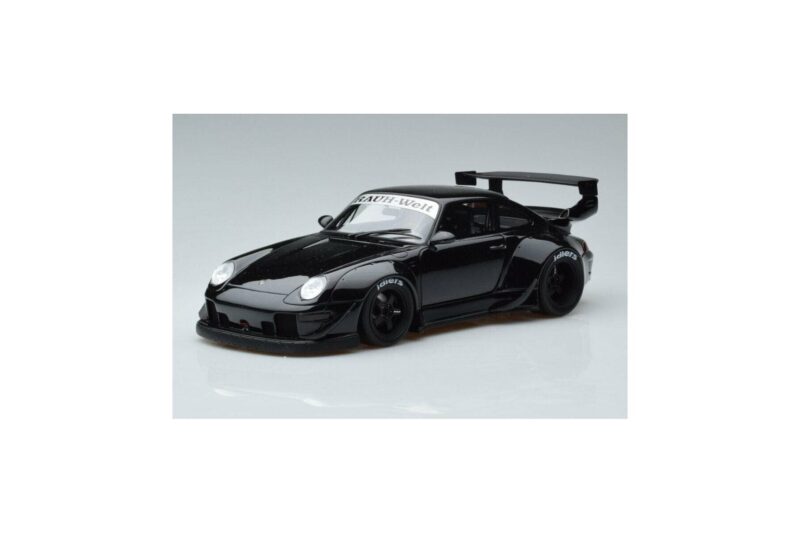 Porsche 911 993 RWB Body Kit Czarny Azjatycka Edycja GT Spirit 1:18 KJ005 Żywica