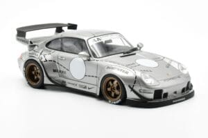 Porsche 911 993 RWB Phantom Srebrny Edycja Azjatycka GT Spirit 1:18 CLDC017 Żywica — zdjęcie 4 z 6