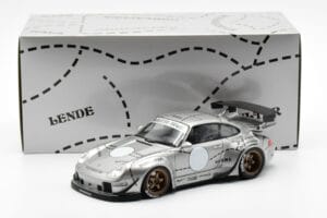 Porsche 911 993 RWB Phantom Srebrny Edycja Azjatycka GT Spirit 1:18 CLDC017 Żywica — zdjęcie 6 z 6