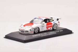 Porsche 911 996 GT3 Cup Team Araxa Buchbinder Racing #27 Landen Porsche Carrera Cup 2004 Minichamps 1:43 400046227 Metal — zdjęcie 2 z 4