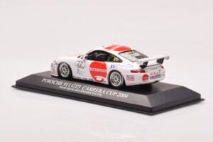 Porsche 911 996 GT3 Cup Team Araxa Buchbinder Racing #27 Landen Porsche Carrera Cup 2004 Minichamps 1:43 400046227 Metal — zdjęcie 3 z 4