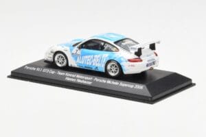 Porsche 911 996 GT3 Cup #7 H. Neuhauser Alutec Belte Porsche Michelin Supercup 2006 Minichamps 1:43 WAP02013117 Metal — zdjęcie 3 z 4