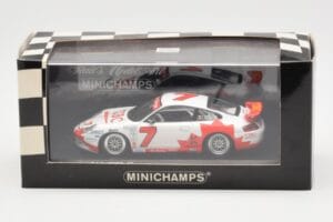 Porsche 911 996 GT3 Cup CIBC #7 L. Wilkins Daytona 250 2003 Minichamps 1:43 400036907 Metal — zdjęcie 4 z 4