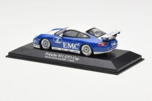 Porsche 911 996 GT3 Cup EMC2 #4 Hardt Porsche Carrera Cup 2004 Minichamps 1:43 400046204 Metal — zdjęcie 3 z 4