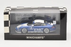 Porsche 911 996 GT3 Cup EMC2 #4 Hardt Porsche Carrera Cup 2004 Minichamps 1:43 400046204 Metal — zdjęcie 4 z 4