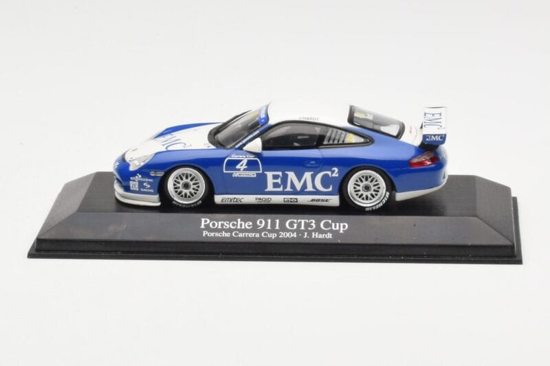 Porsche 911 996 GT3 Cup EMC2 #4 Hardt Porsche Carrera Cup 2004 Minichamps 1:43 400046204 Metal