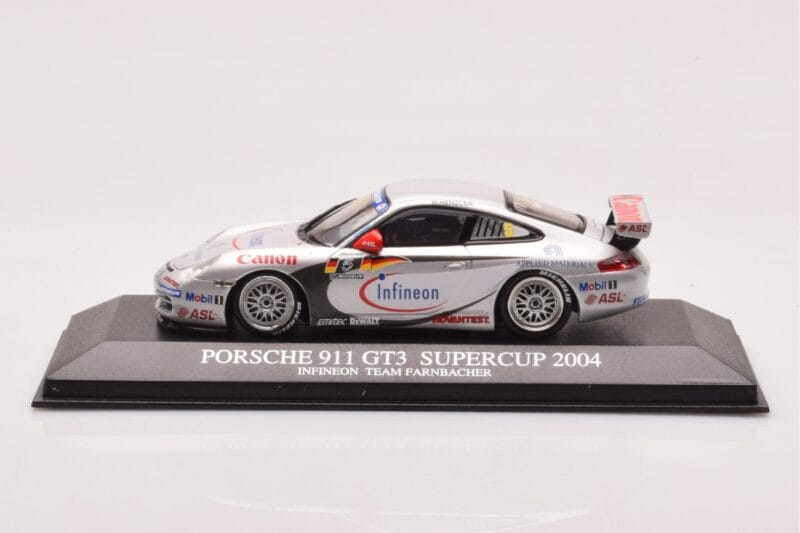 Porsche 911 996 GT3 Cup Infineon #5 W. Henzler Porsche Supercup Winner 2004 Minichamps 1:43 400046205 Metal
