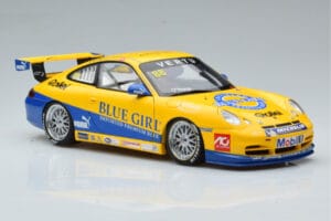 Porsche 911 996 GT3 Cup #88 Macau Winner 2005 AUTOart 1:18 80574 Metal — zdjęcie 5 z 7