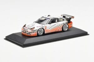 Porsche 911 996 GT3 Cup Mobil 1 #2 V. Ickx Carrera Cup 2004 Minichamps 1:43 403046282 Metal — zdjęcie 2 z 4