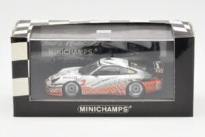 Porsche 911 996 GT3 Cup Mobil 1 #2 V. Ickx Carrera Cup 2004 Minichamps 1:43 403046282 Metal — zdjęcie 4 z 4