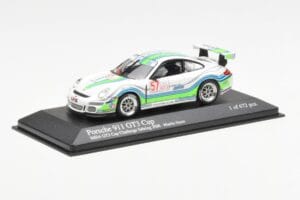 Porsche 911 996 GT3 Cup #57 M. Snow IMSA GT3 Challenge 2008 Minichamps 1:43 400086757 Metal — zdjęcie 2 z 4