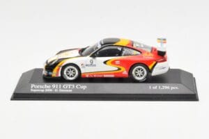 Porsche 911 996 GT3 Cup #9 D. Dermont Porsche Supercup 2006 Minichamps 1:43 400066409 Metal