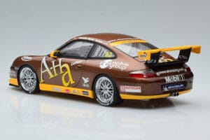 Porsche 911 996 GT3 Cup M. Marsh Carrera Cup Asia Winner 2004 AUTOart 1:18 80489 Metal — zdjęcie 6 z 7