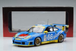 Porsche 911 996 GT3 R #6 24 Hours of Daytona GT Class Winner 2002 AUTOart 1:18 80273 Metal — zdjęcie 7 z 7