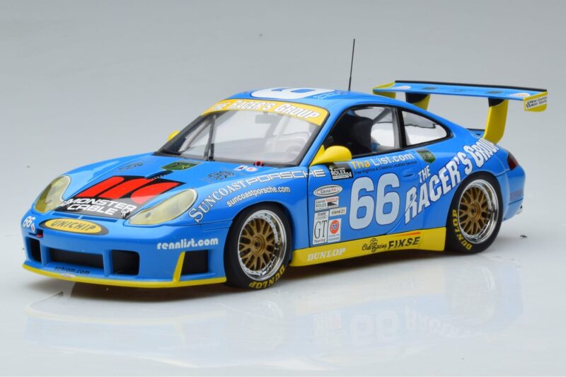 Porsche 911 996 GT3 R #6 24 Hours of Daytona GT Class Winner 2002 AUTOart 1:18 80273 Metal