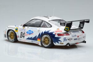 Porsche 911 996 GT3 R J. Ickx 24 Hours of Le Mans 2003 AUTOart 1:18 80379 Metal — zdjęcie 6 z 7