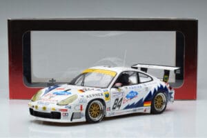 Porsche 911 996 GT3 R J. Ickx 24 Hours of Le Mans 2003 AUTOart 1:18 80379 Metal — zdjęcie 7 z 7
