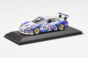 Porsche 911 996 GT3 RS #75 Khan / Sugden / Smith 24 Hours of Le Mans 2004 Minichamps 1:43 400046975 Metal — zdjęcie 2 z 4