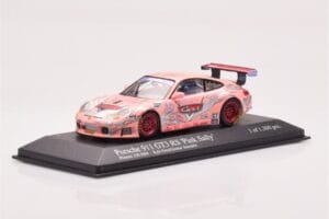 Porsche 911 996 GT3 RS Pink Sally #45 Petty / Jeanette Phoenix 250 2004 Minichamps 1:43 400046945 Metal — zdjęcie 2 z 4