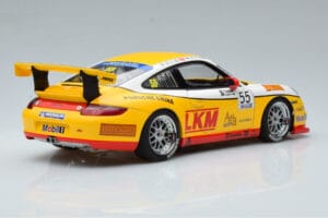 Porsche 911 997 GT3 Cup D. O'Young Carrera Cup Asia 2007 AUTOart 1:18 80785 Metal — zdjęcie 3 z 7
