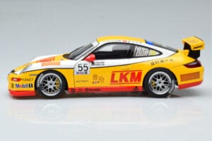 Porsche 911 997 GT3 Cup D. O'Young Carrera Cup Asia 2007 AUTOart 1:18 80785 Metal — zdjęcie 4 z 7