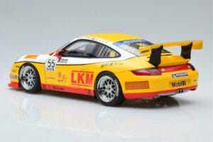 Porsche 911 997 GT3 Cup D. O'Young Carrera Cup Asia 2007 AUTOart 1:18 80785 Metal — zdjęcie 6 z 7